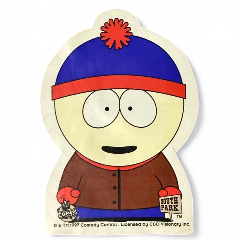 1997 Southpark Stan Marsh Sticker